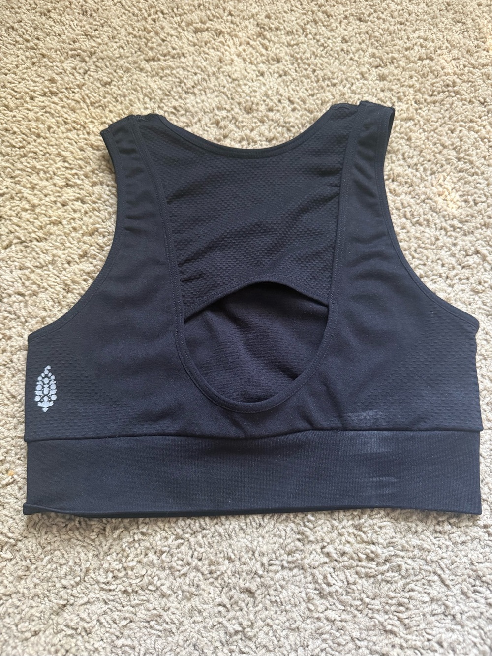 FP Movement Black Racerback Sports Bra